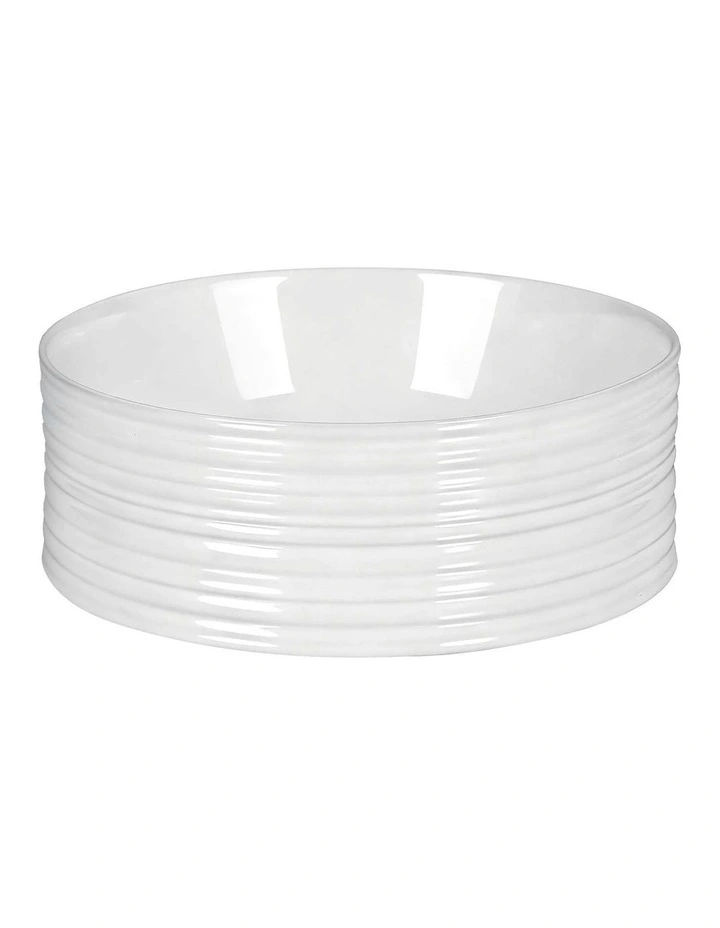 Vessel Ceramic Round Vanity Sink 36cm in White image 2