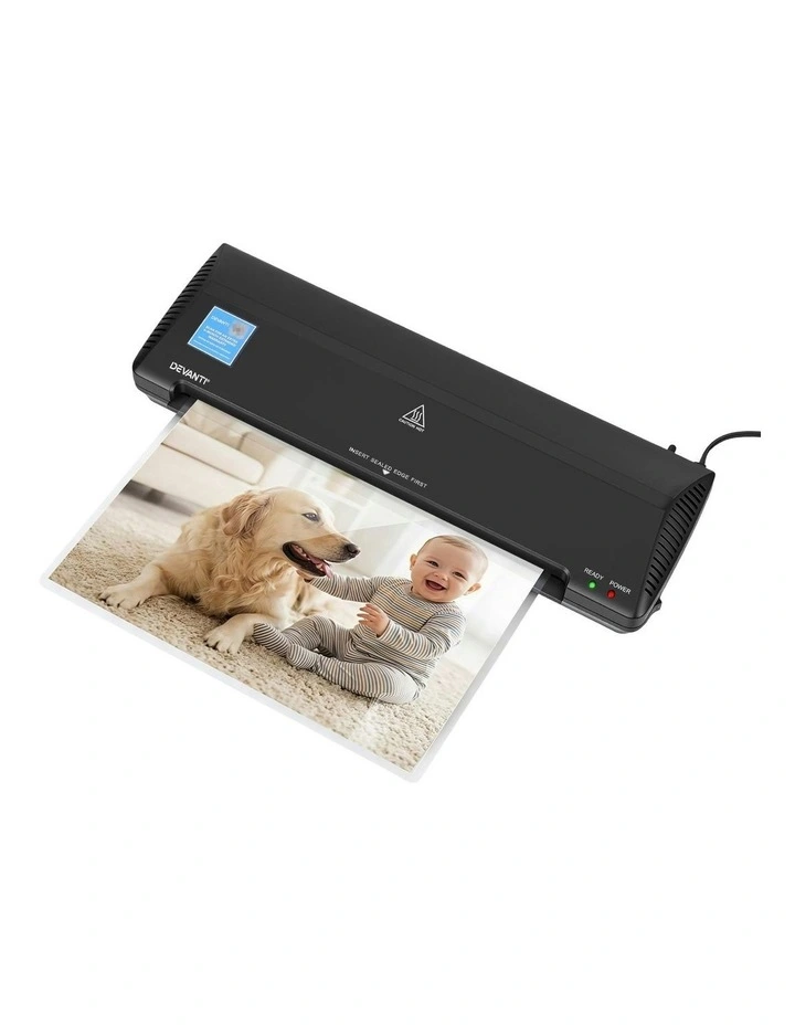 A3 Laminator Machine in Black image 1