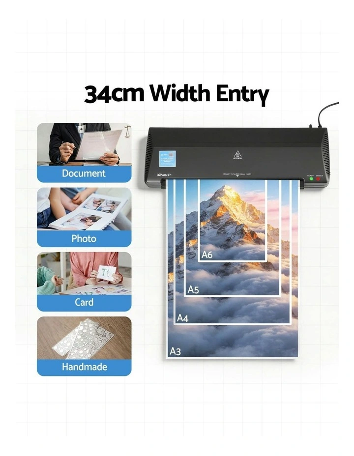 A3 Laminator Machine in Black image 5