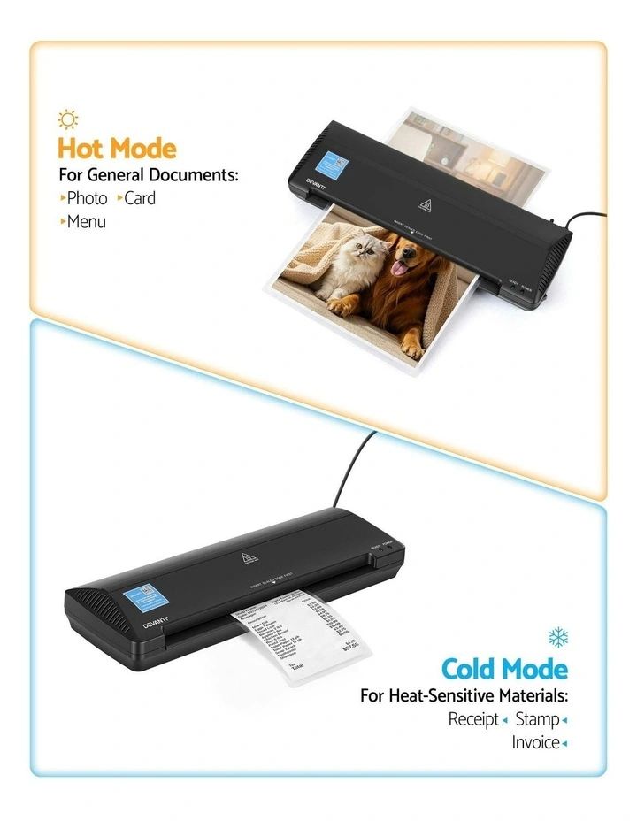 A3 Laminator Machine in Black image 6