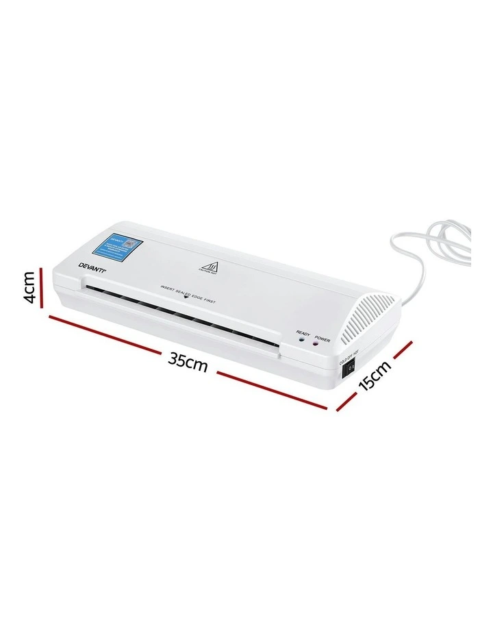 A4 Laminator Machine in White image 4