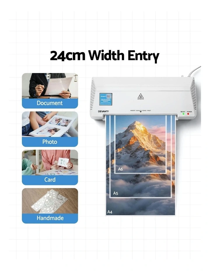 A4 Laminator Machine in White image 5