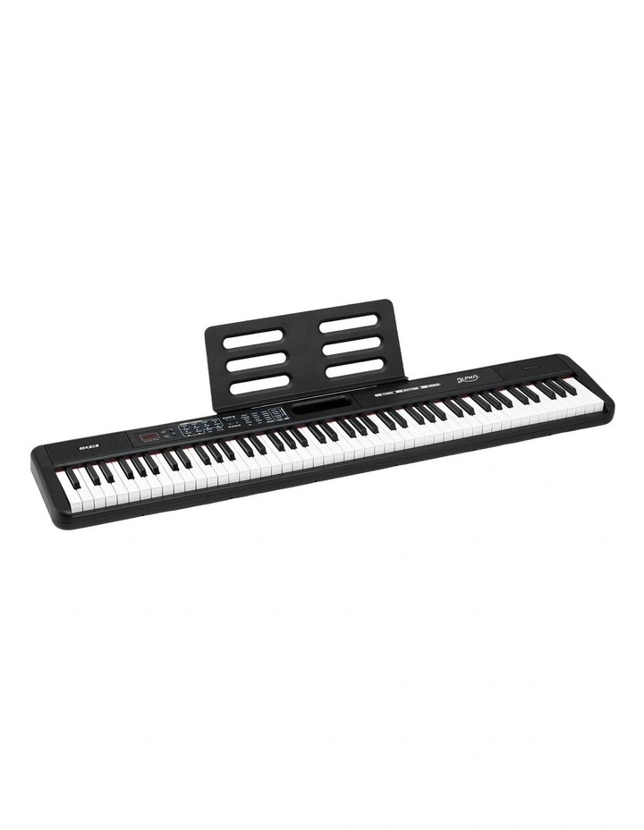 Piano Keyboard 88 Keys Electric Electronic Keyboard Piano Gift in Black image 1