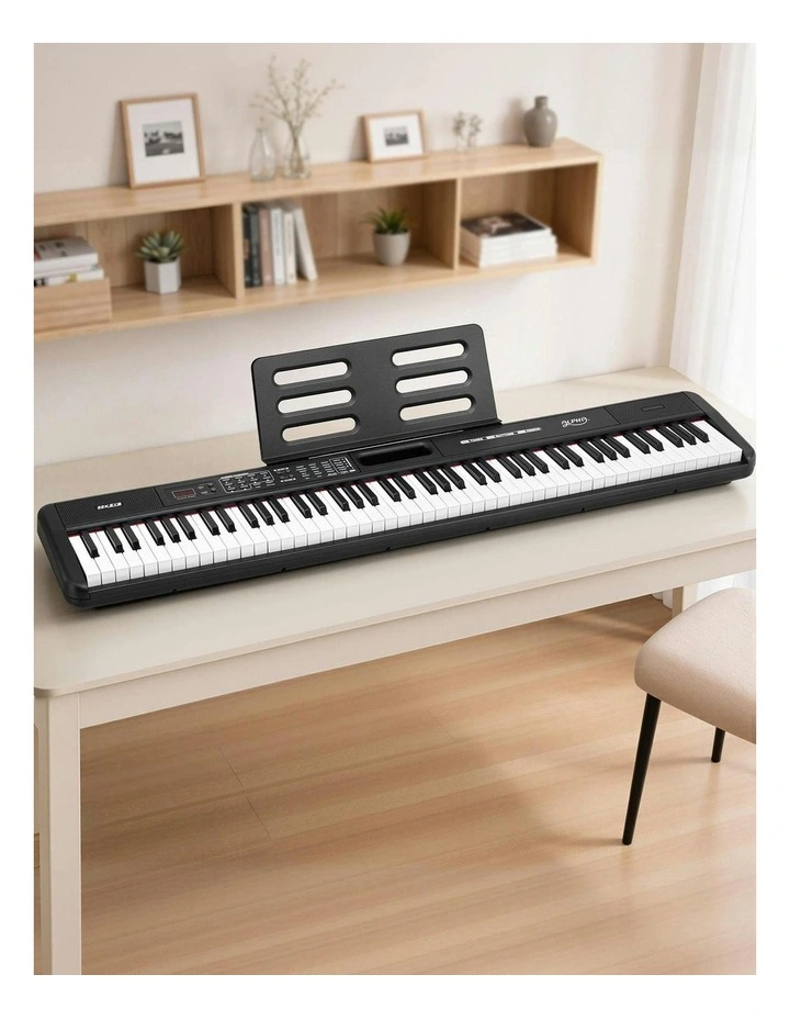 Piano Keyboard 88 Keys Electric Electronic Keyboard Piano Gift in Black image 3