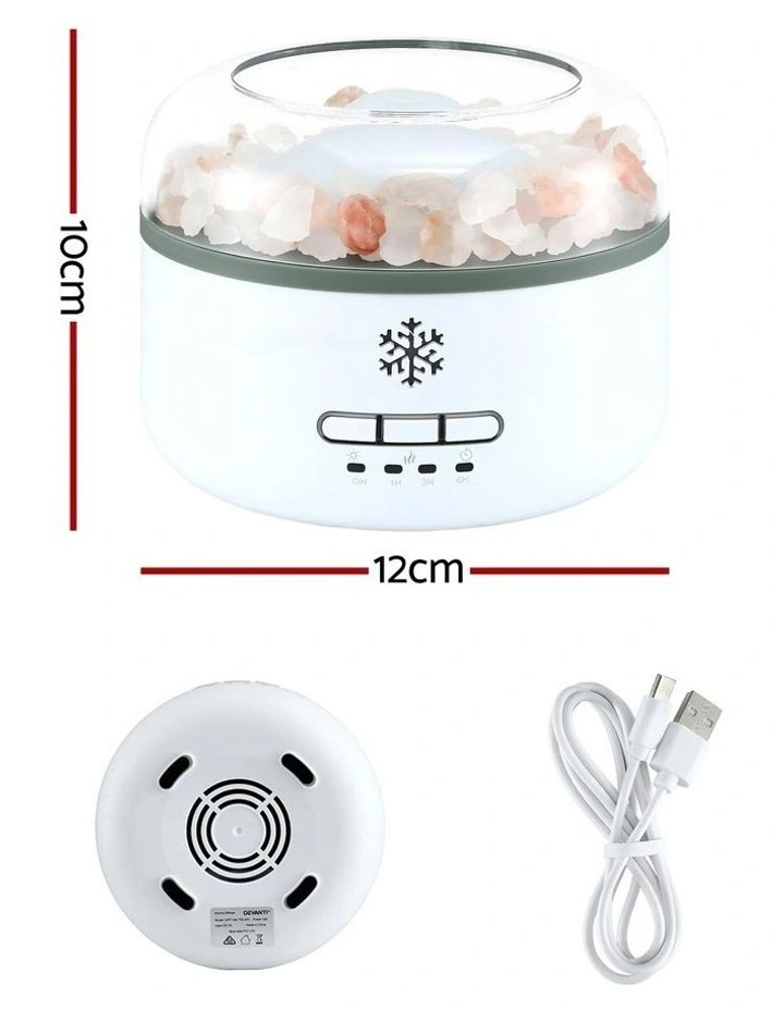 Aroma Diffuser Ultrasonic Humidifier Purifier Salt Lamp 150ml image 4