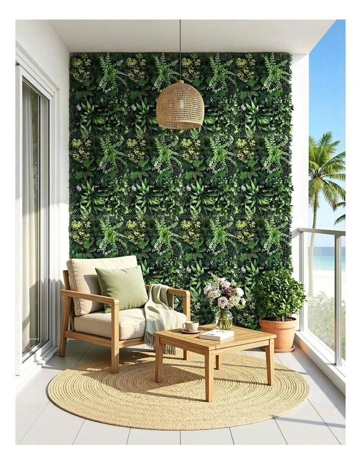 Artificial Plant Wall Panels Boxwood Panel 40X60cm in Green image 3