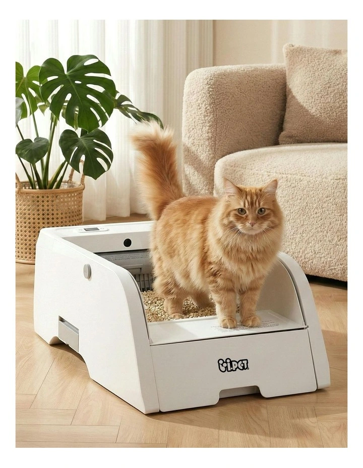 Automatic Pet Litter Box 5L in White image 3