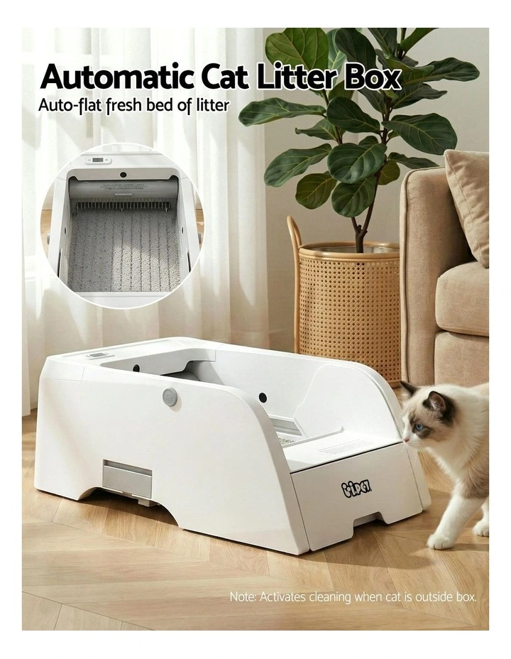 Automatic Pet Litter Box 5L in White image 5