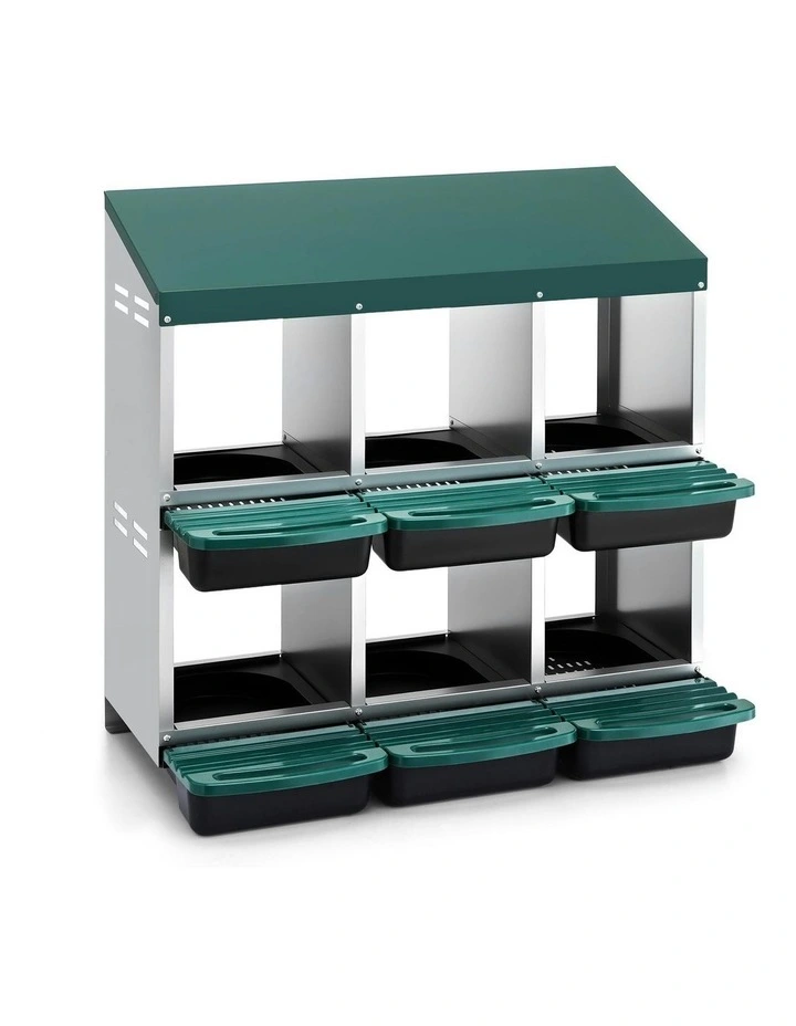 Chicken Nesting Box in Green image 1