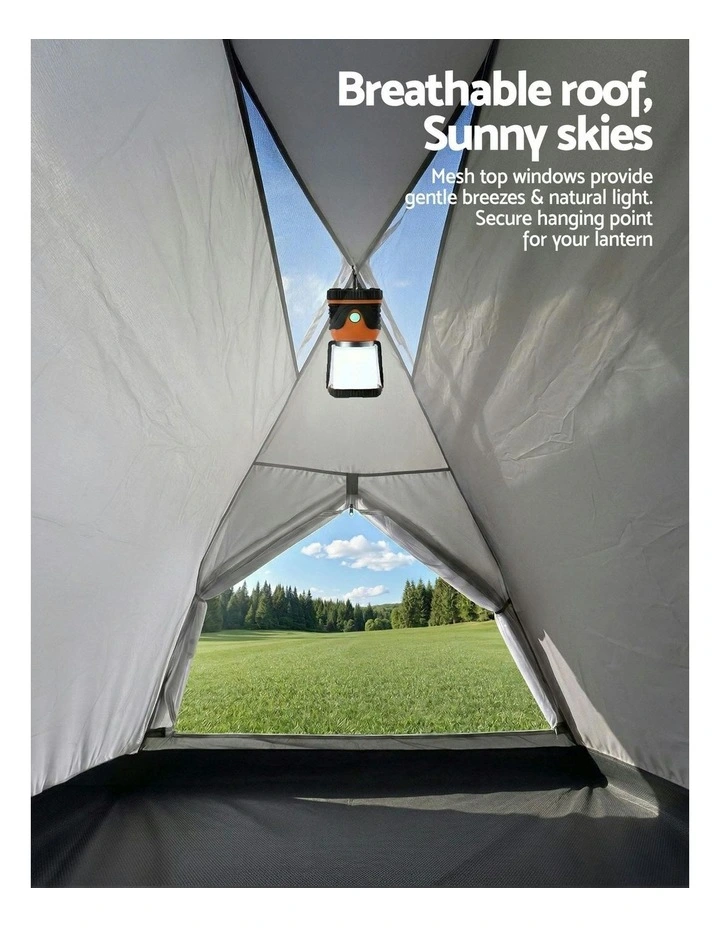 2 Person Instant Pop Up Camping in Multi image 5