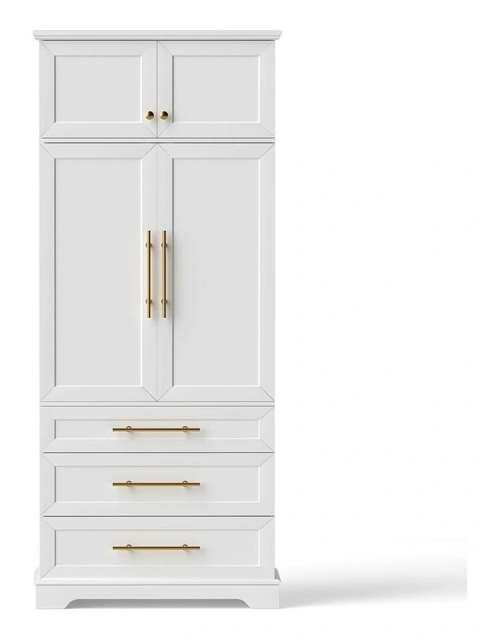 Buffet Sideboard Pantryt Cabinet in White image 1