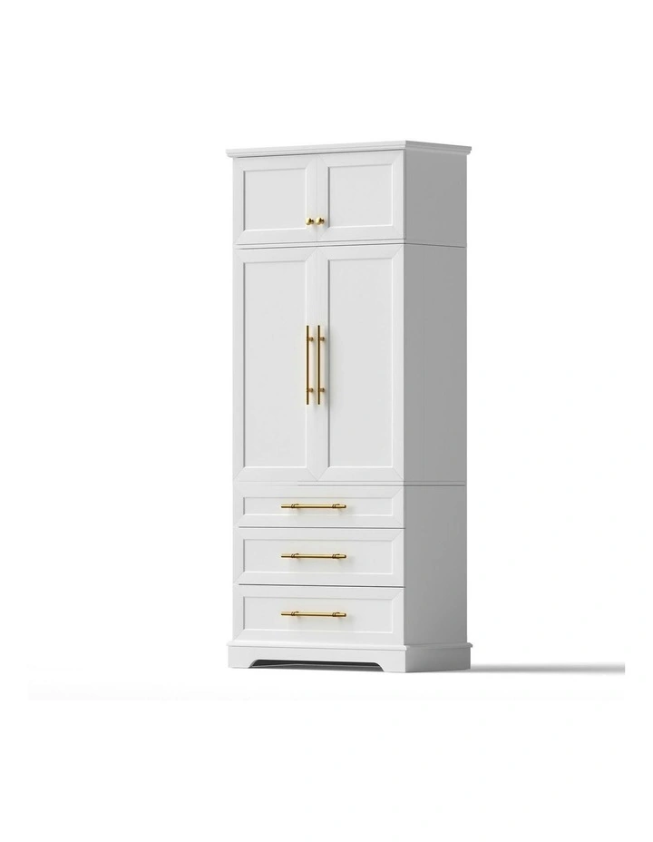 Buffet Sideboard Pantryt Cabinet in White image 4