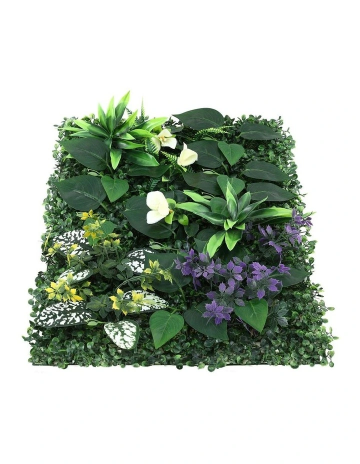 Artificial Plant Wall Panels 40x60cm 4 Pieces in Green image 2