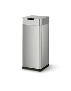 Motion Sensor Bin 50L in Silver