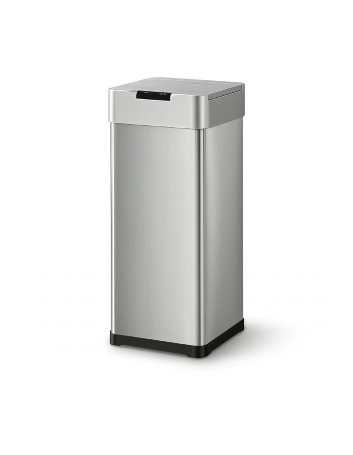 Motion Sensor Bin 50L in Silver image 1