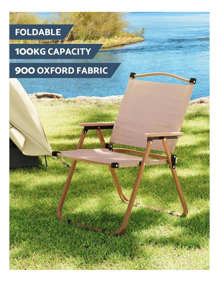 Camping Table Chair Set 7 Piece in White image 5