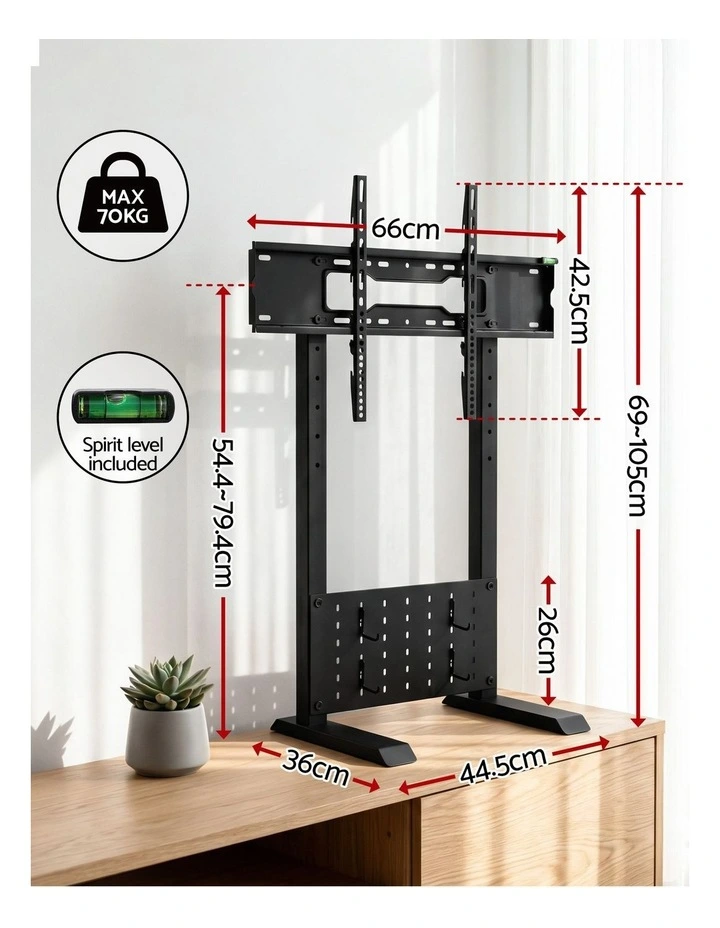 Universal TV Stand Bracket in Black image 3