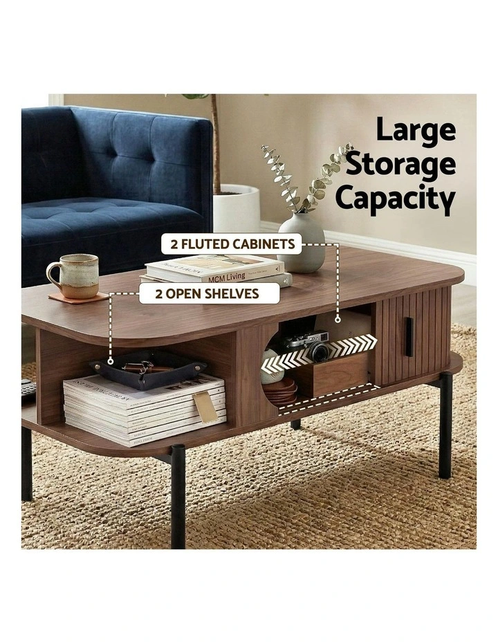 Living Room Coffee Table in Walnut image 5