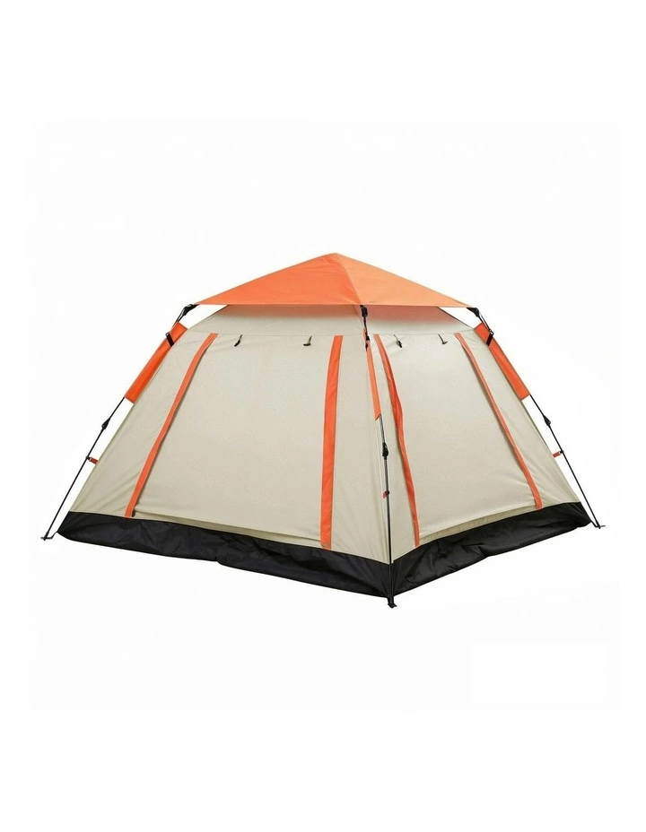 3-4 Person Pop Up Camping Tent in Multi image 2