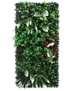 Artificial Plant Wall Panels 50x100cm in Green