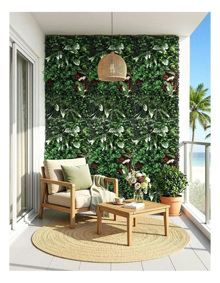 Artificial Plant Wall Panels 50x100cm in Green image 3