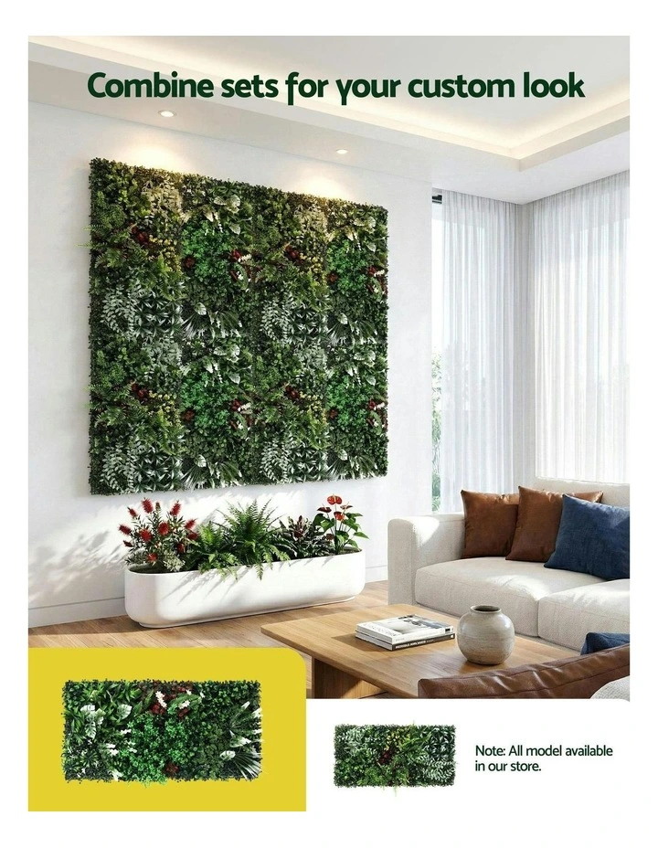 Artificial Plant Wall Panels 50x100cm in Green image 6