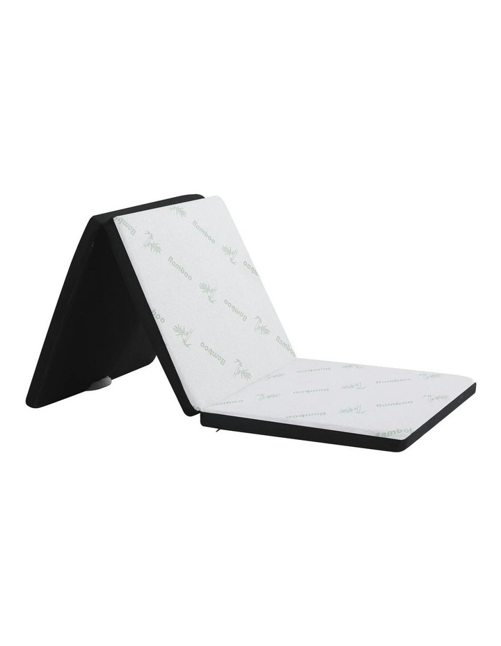 Folding Single Foldable Mattress 5cm in White image 1