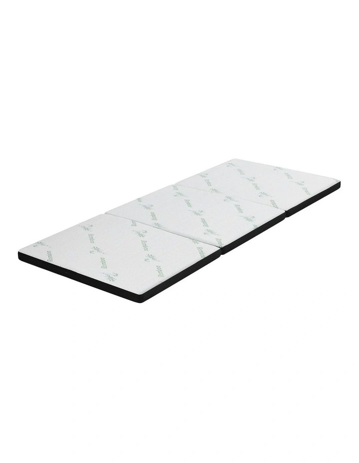 Folding Single Foldable Mattress 5cm in White image 2