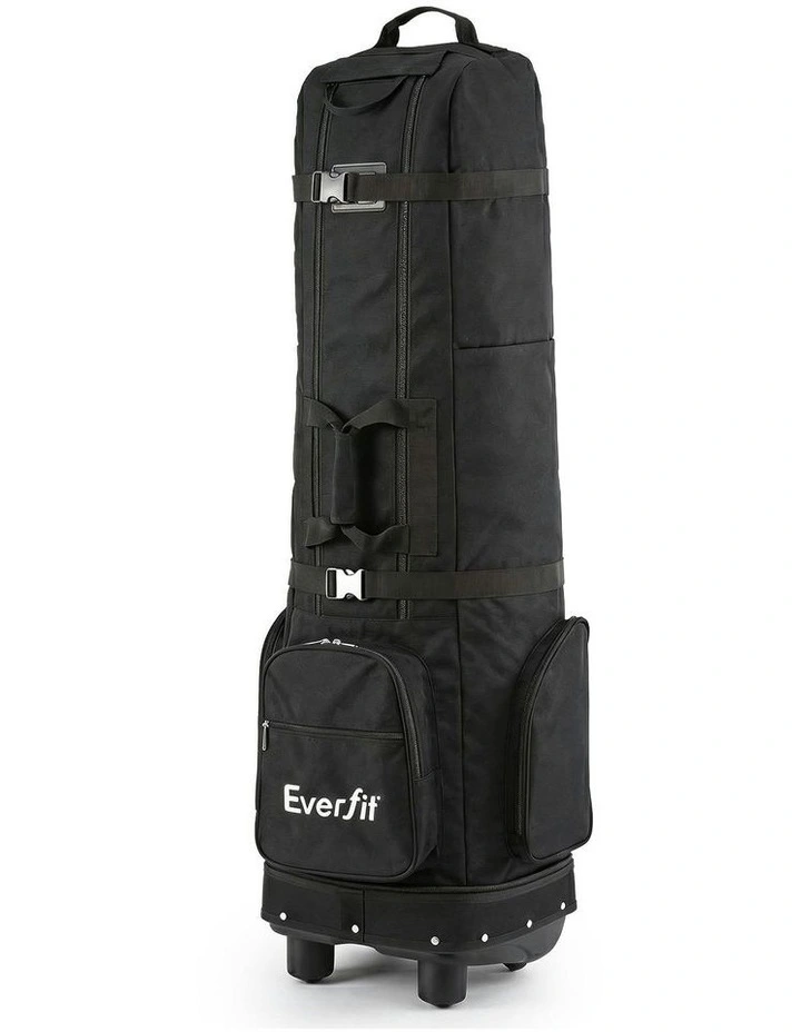 Golf Travel Bag Flight Cover in Black image 2