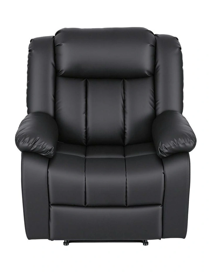 Massage Recliner Chair Sofa in Black image 3
