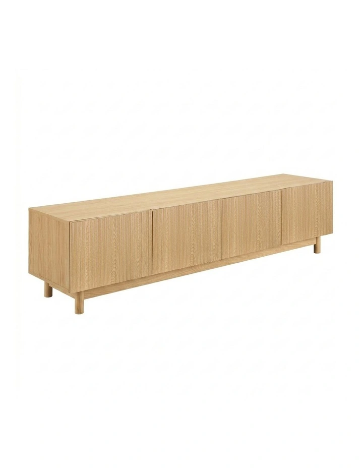 TV Unit Storage Cabinet 180cm in Pine image 4
