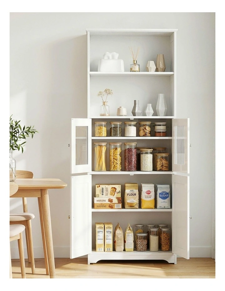 Buffet Sideboard Cabinet Cupboard x2 in White image 5