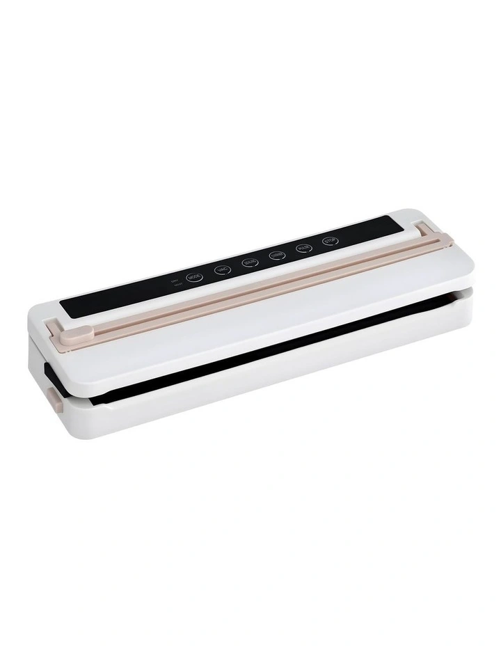 Fresh Storage Auto Seal Slide Cutter 6 Modes Food Vacuum Sealer Machine in White image 1