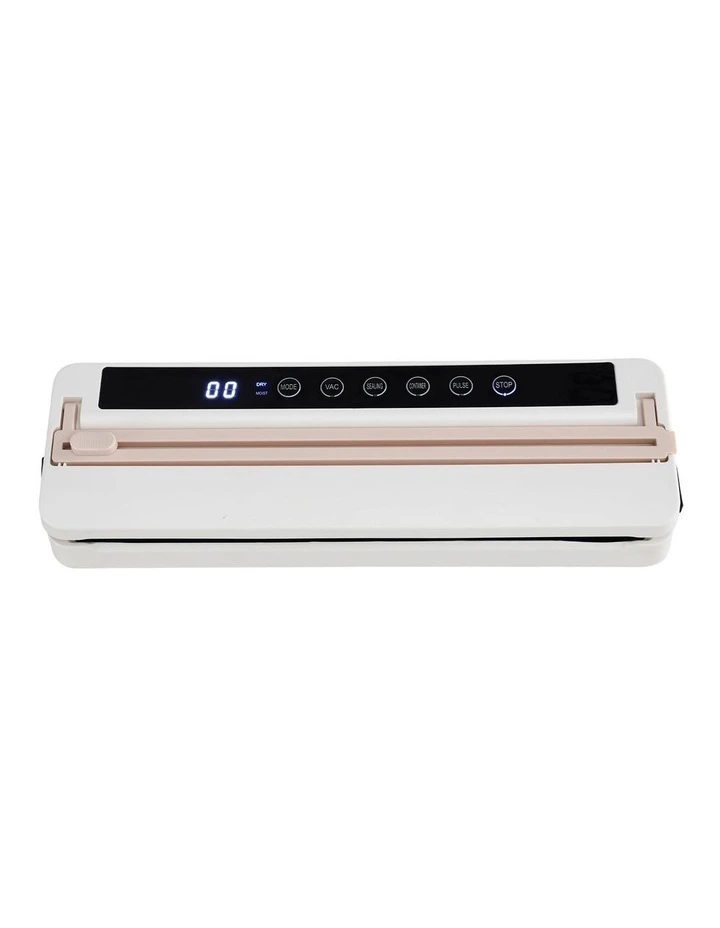 Fresh Storage Auto Seal Slide Cutter 6 Modes Food Vacuum Sealer Machine in White image 4
