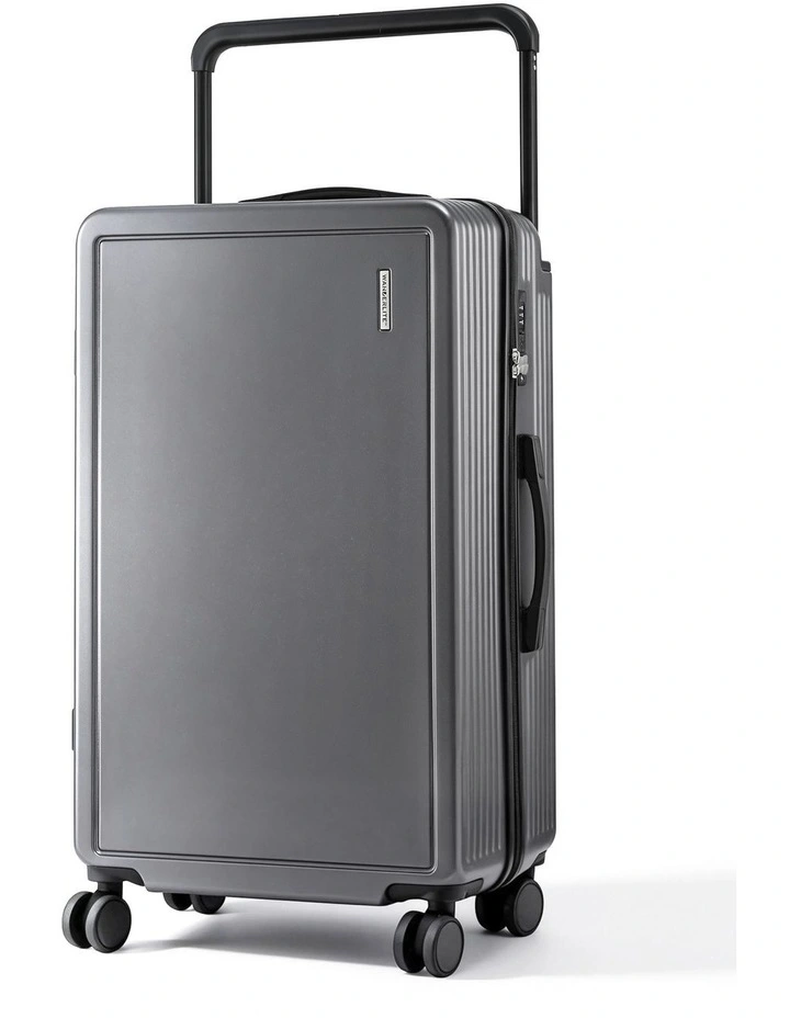 Wide Handle Luggage Suitcase 28 Inch in Grey image 1