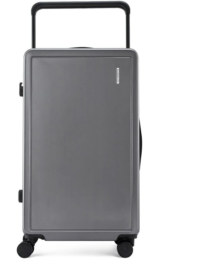 Wide Handle Luggage Suitcase 28 Inch in Grey image 3