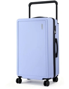 Travel TSA Lock Light Wide Handle Luggage Suitcase 28 Inch in Blue