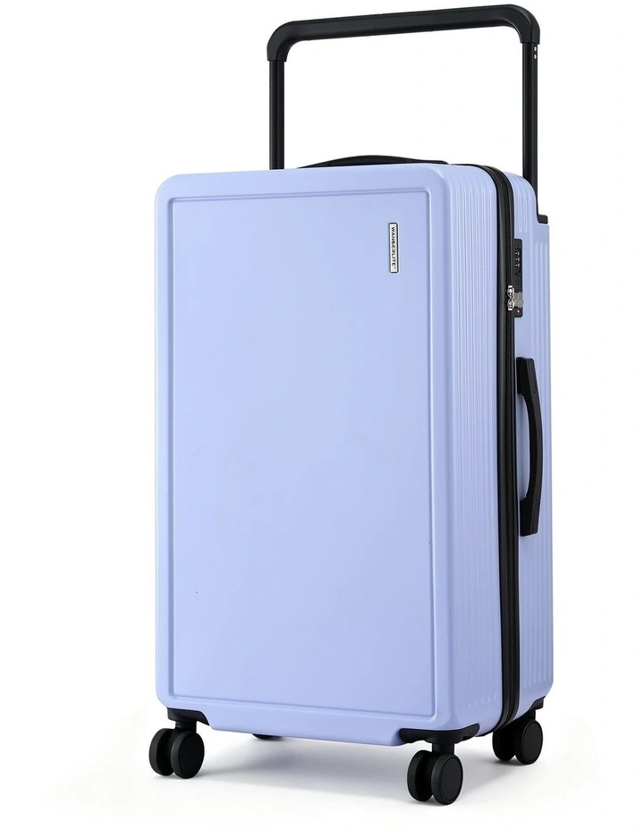 Travel TSA Lock Light Wide Handle Luggage Suitcase 28 Inch in Blue image 1