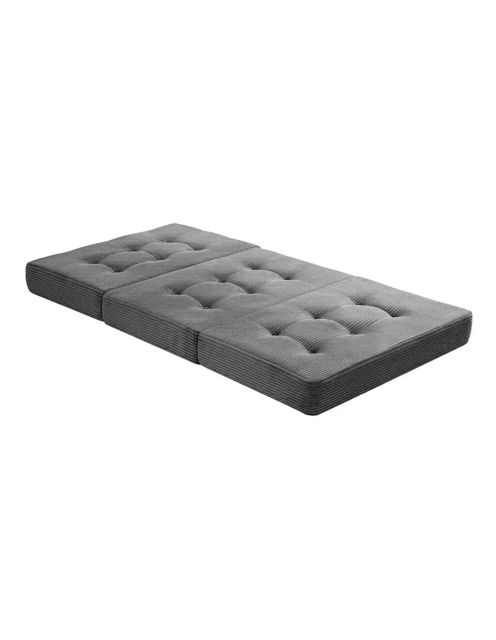 Single Folding Mattress 15cm in Grey image 4
