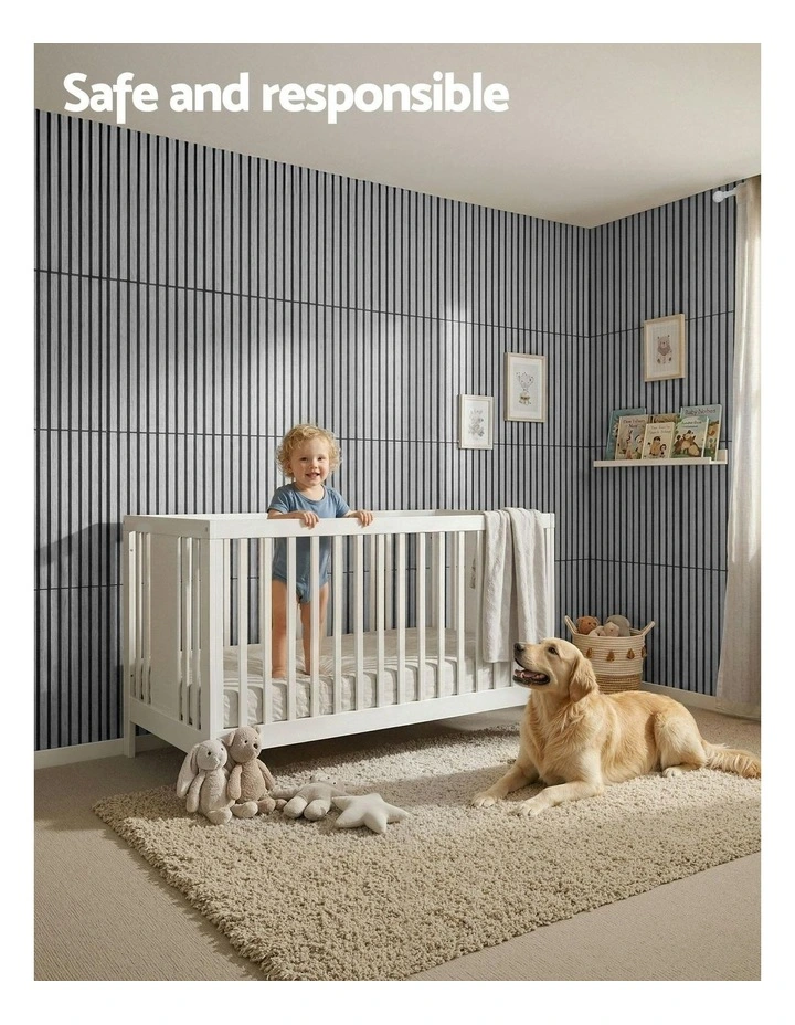 Peel And Stick Wall Panels Tiles 10 Pieces in Grey image 7