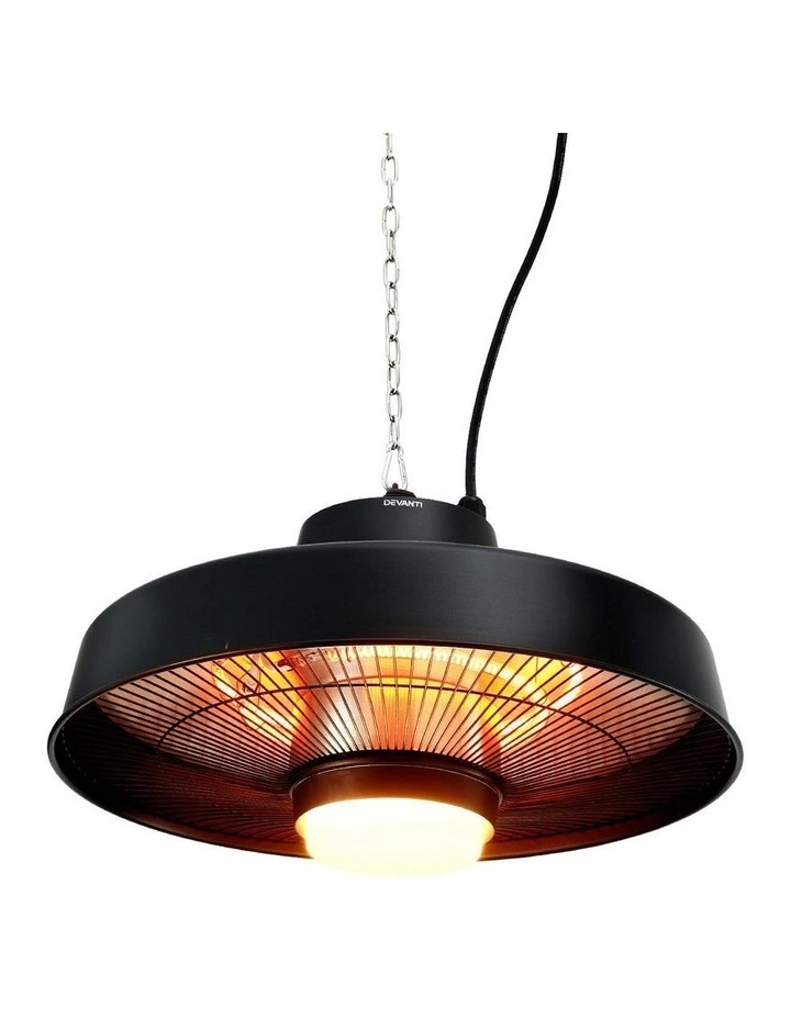 LED Electric Patio Heater in Black image 1