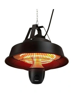Electric Patio Heater in Black