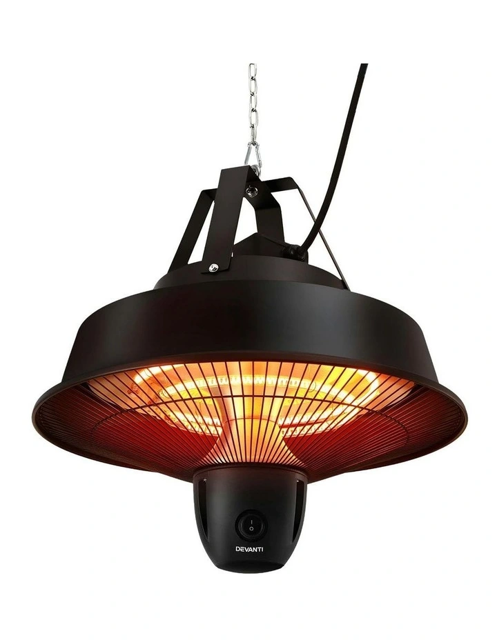 Electric Patio Heater in Black image 1