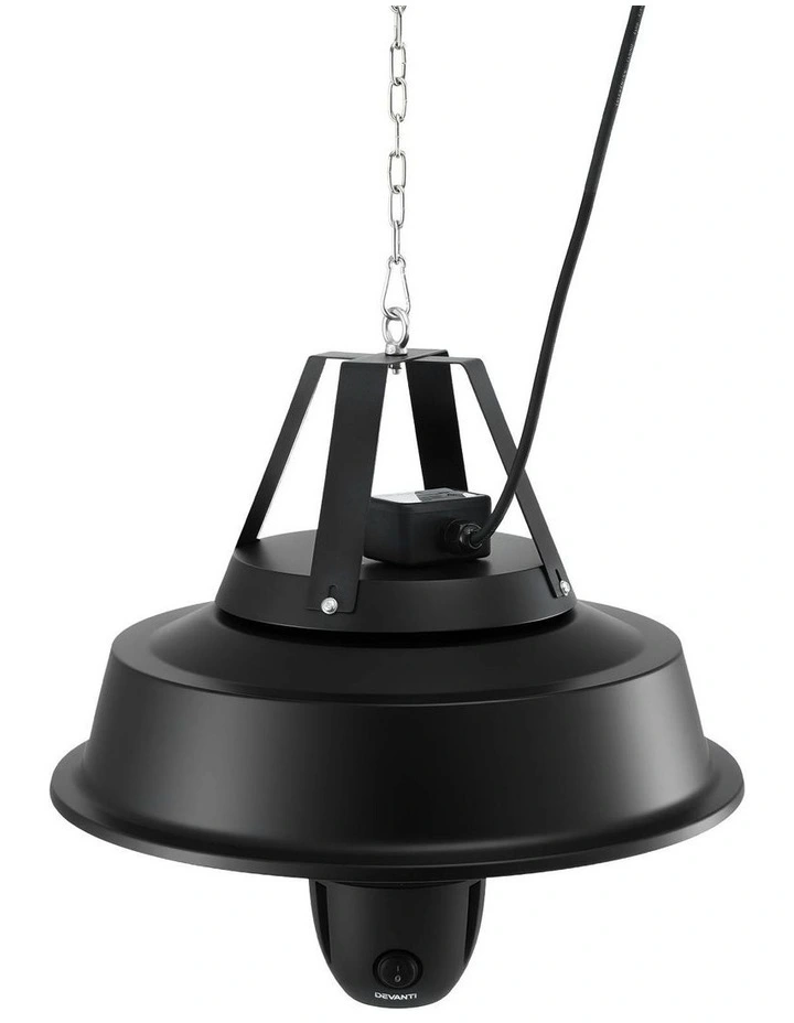 Electric Patio Heater in Black image 3