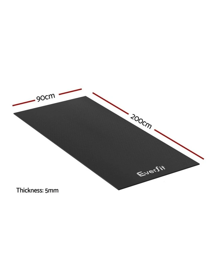 Exercise Equipment Mat in Black image 3