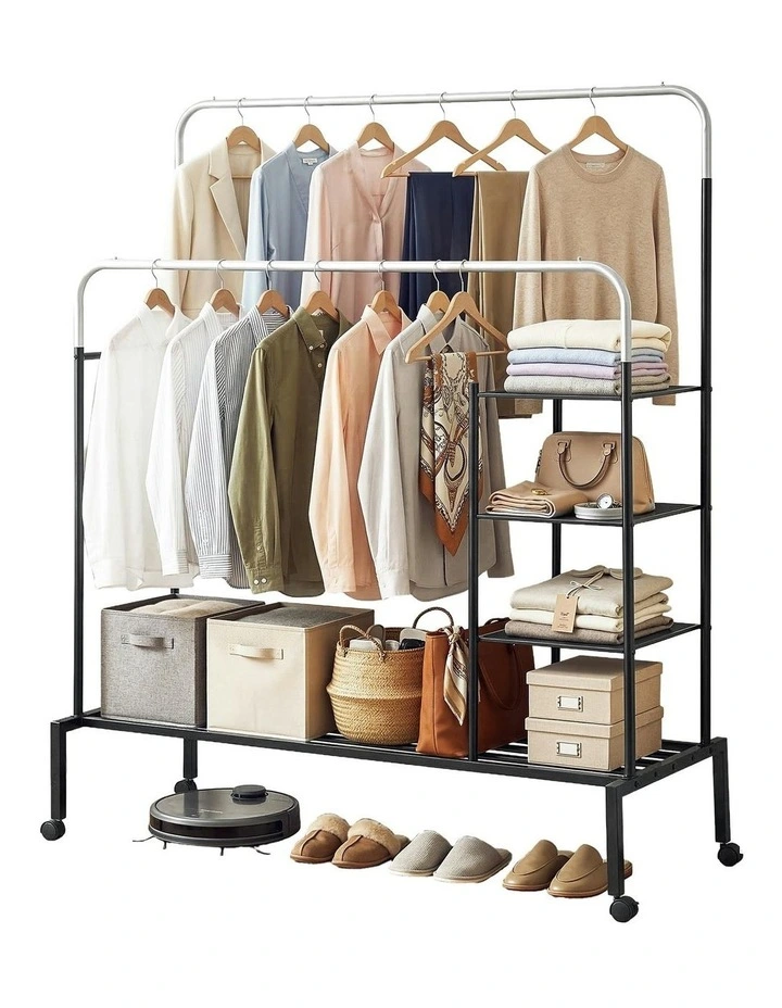 Clothes Rack in Black image 1