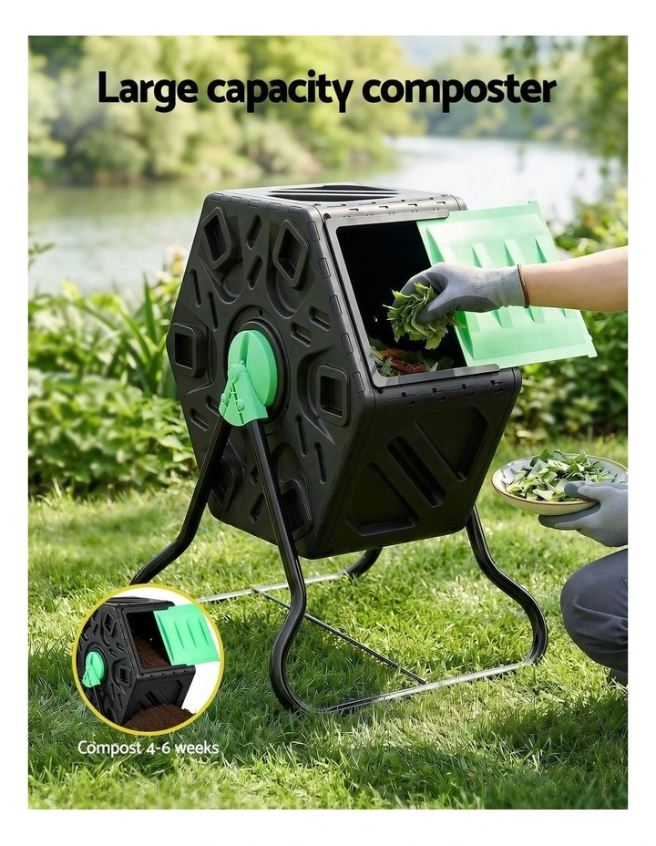 Composter Bin 65L in Black image 6