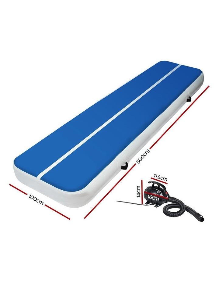 Inflatable air rail 3M air track mat with a free pump factory sale