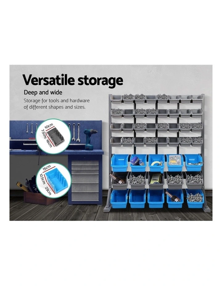 Giantz 47 Bin Storage Shelving Rack image 5