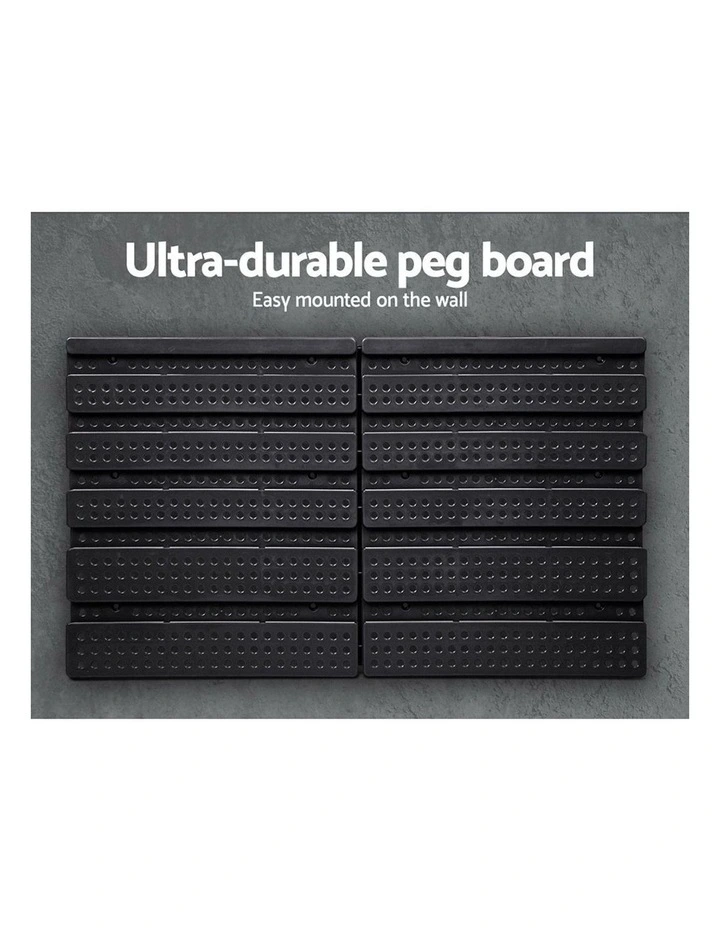 Giantz 30 Bin Wall Mounted Rack Storage Organiser image 5